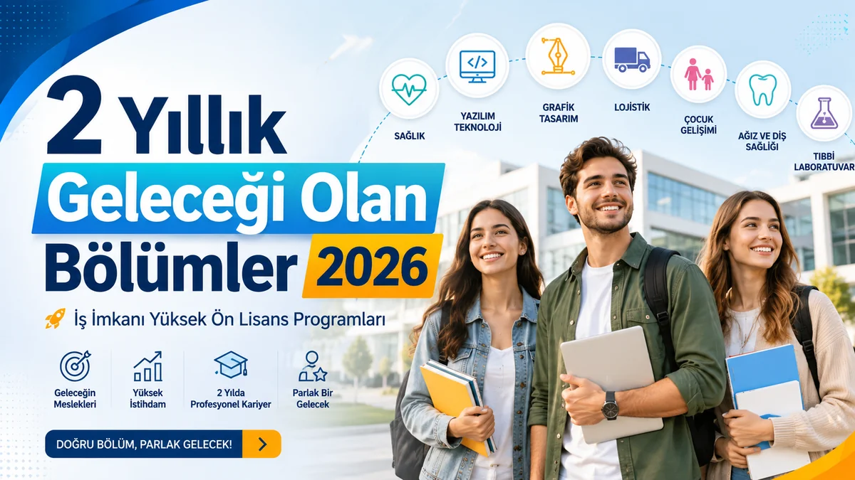 2 Yıllık Geleceği Olan Bölümler 2026