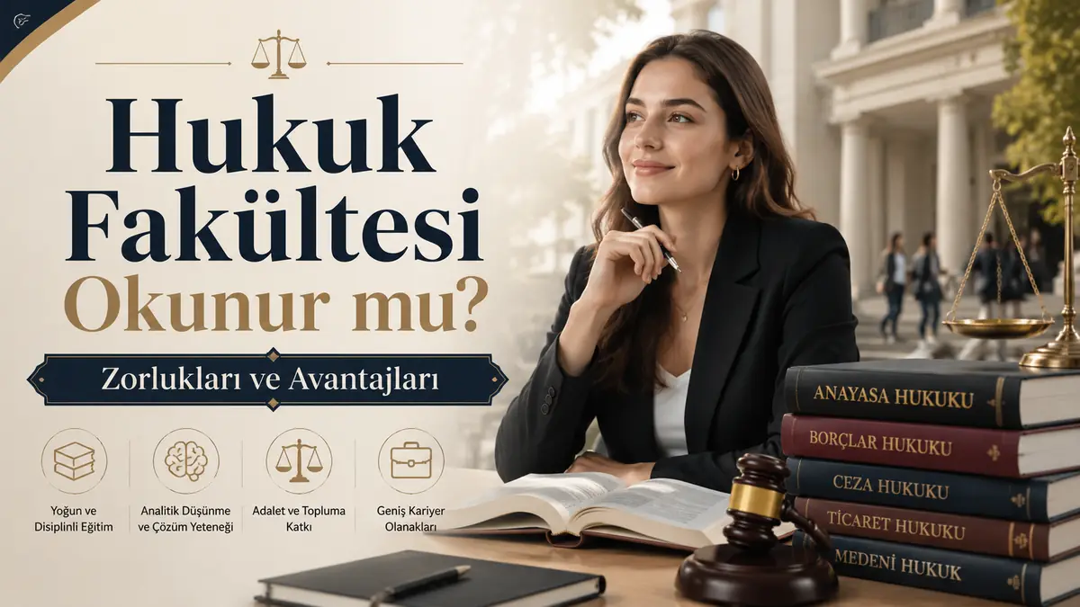 Hukuk Fakültesi Okunur mu? Zorlukları ve Avantajları