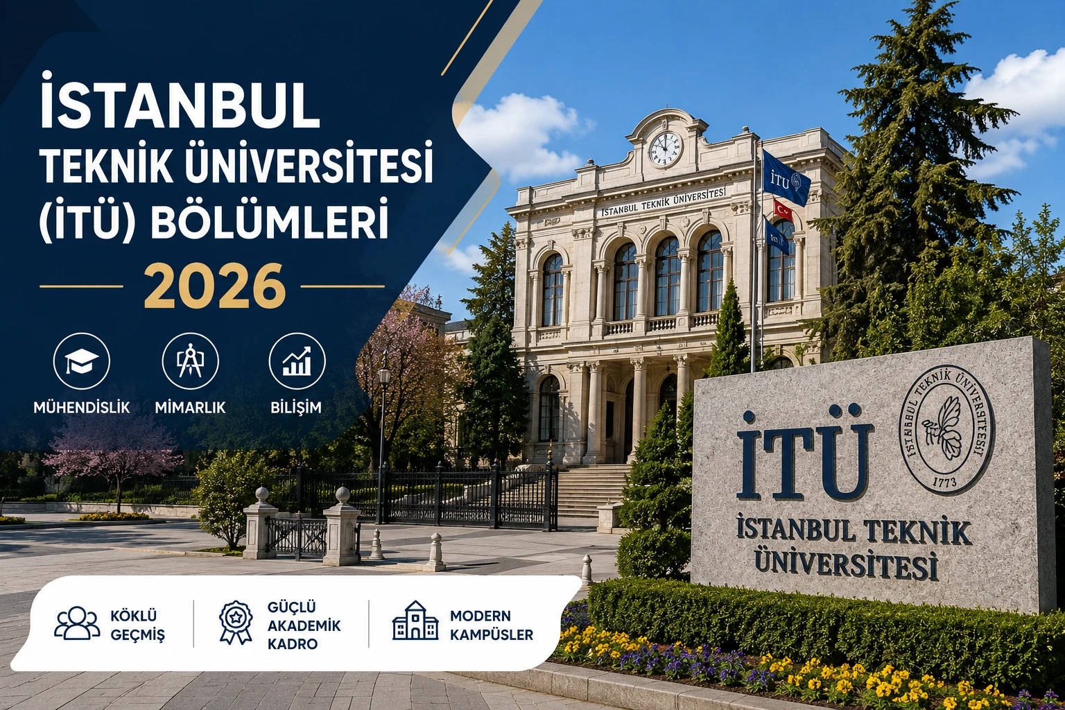 İstanbul Teknik Üniversitesi (İTÜ) Bölümleri 2026: Tüm Lisans Programları ve Fakülteler