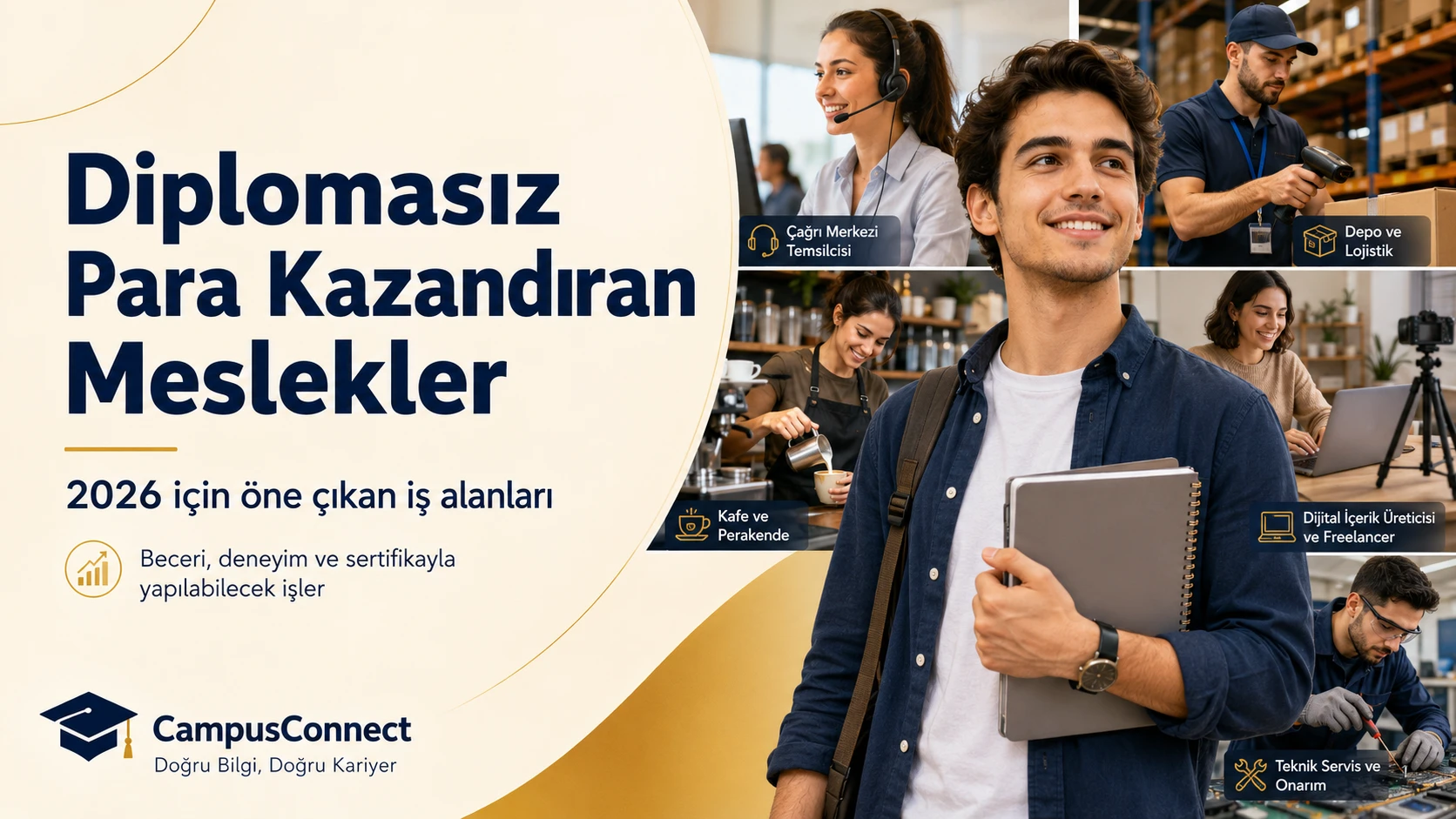 Diplomasız Para Kazandıran Meslekler 2026
