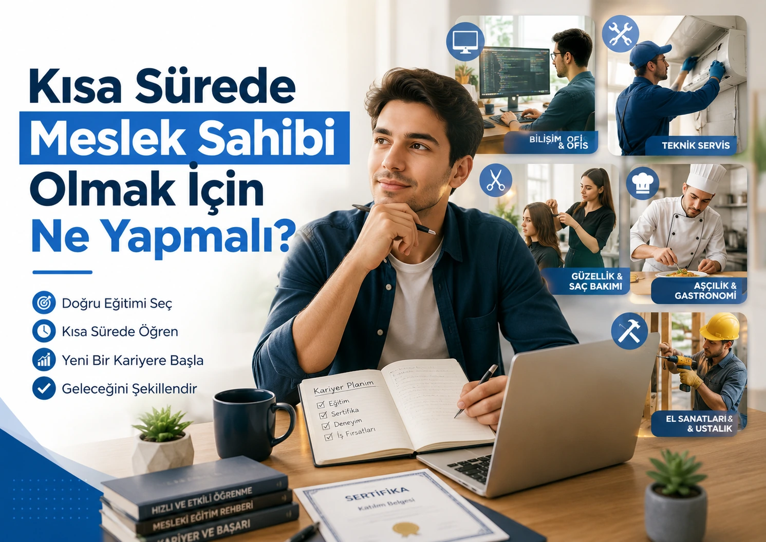 Kısa Sürede Meslek Sahibi Olmak İçin Ne Yapmalı?