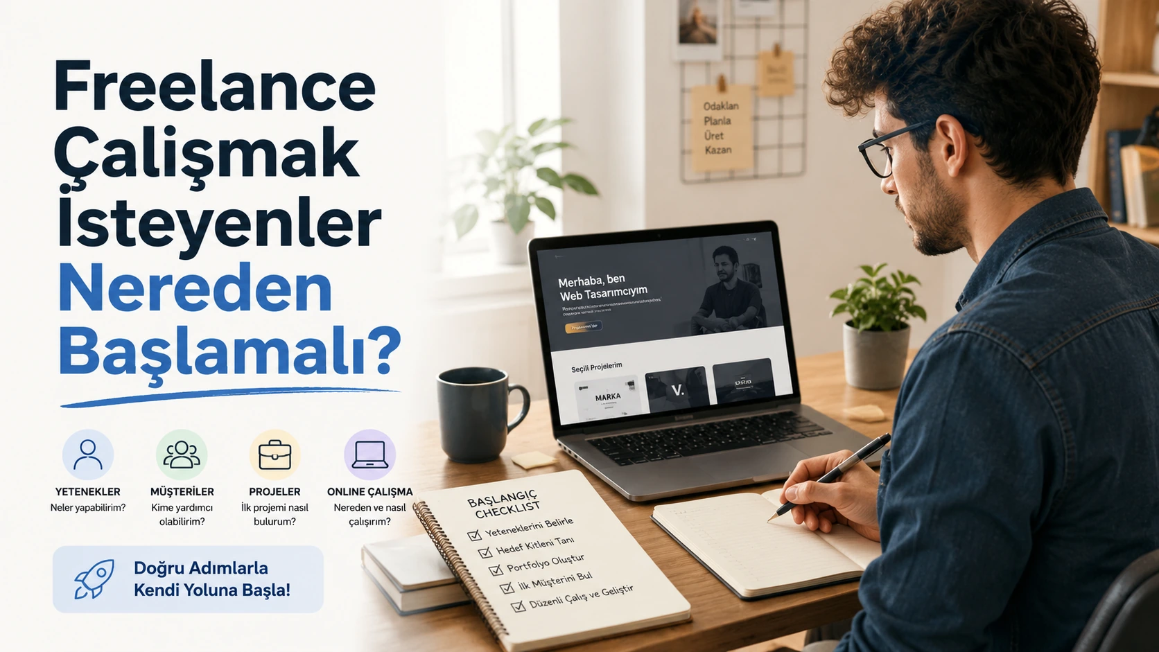Freelance Çalışmak İsteyenler Nereden Başlamalı?