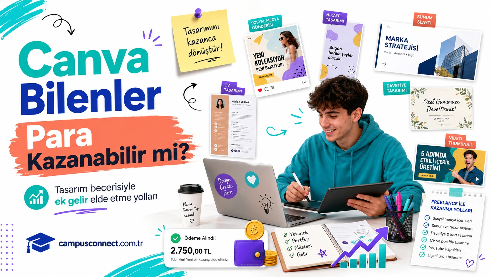 Canva Bilenler Para Kazanabilir mi?